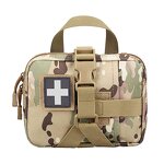 Tactical First Aid Pouch Supplier - Waterproof Camo Medical Molle IFAK Bag