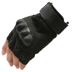 Tactical Gloves Supplier - Tan Rubber Knuckle Anti-slip Half Finger Combat