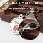 Pet Tag Supplier - Wholesale Medical Alert Stainless Steel Dog ID Tag