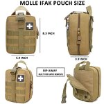 First Aid Waist Belt Factory - Camouflage Tactical Durable Waterproof Medical Pouch