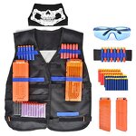 Kids Tactical Vest Supplier - Adjustable Toy Gun Play Game Accessories Set