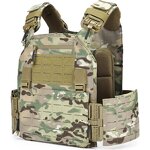 Tactical Combat Vest Supplier - 1000D Molle Quick Release Protective Security