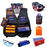 Kids Tactical Vest Supplier - Adjustable Toy Gun Play Game Accessories Set