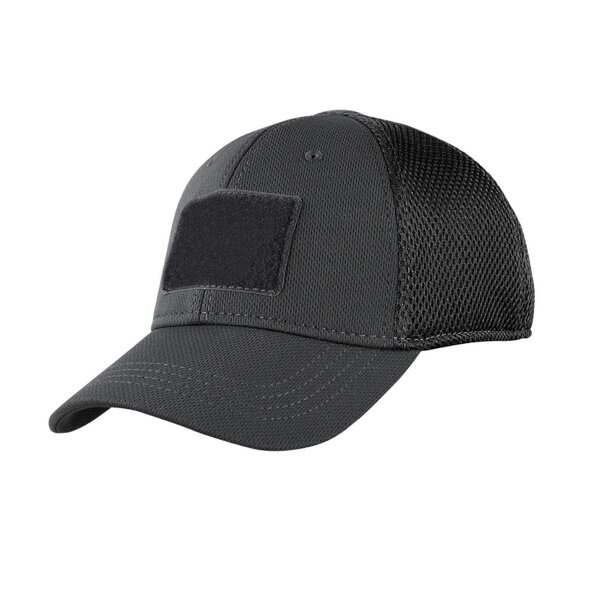 Tactical Mesh Cap Factory - Wholesale Black Cotton Custom Outdoor Sports Hat