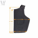 Belt Gun Holster Factory - Concealed Universal Waist Hook Tactical Case