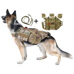 Dog Vest Factory - 1000D Tactical Molle Adjustable Service Training Harness