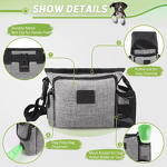 Dog Treat Pouch Manufacturer - Portable Magnetic Silicone Reward Snack Bag