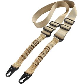 Tactical Webbing Sling Supplier - Outdoor Heavy Duty Quick Detach Bungee Strap