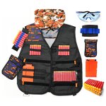 Kids Tactical Vest Supplier - Adjustable Toy Gun Play Game Accessories Set