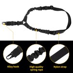 Gun Sling Strap Supplier - Tactical Single-Point Heavy-Duty Nylon Shoulder Sling