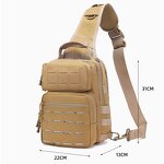 Tactical Chest Bag Factory - Laser Cut Durable Nylon Crossbody Shoulder Pack