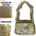 Plate Carrier Vest Manufacturer - 1000D Nylon Adjustable Quick Release Tactical