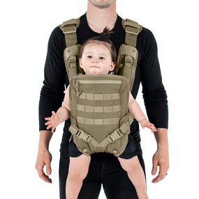 Baby Carrier Factory - Outdoor Tan Tactical Sling Wrap Front Back Carrier