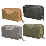 Mesh Utility Pouch Manufacturer - Tactical Zipper Insert Panel Storage Pocket