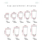 Disposable Paper Cups Manufacturer - Wins Flying 6-12oz Custom Logo Ripple Double Wall Tea Coffee with Lid