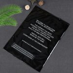 Frosted Garment Bag Factory - Wins Flyinng Black Zipper Bag Garment Seal Pocket Plastic