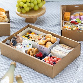 Sushi Takeaway Box Factory - Customized Logo Printing Food Grade Paper Box