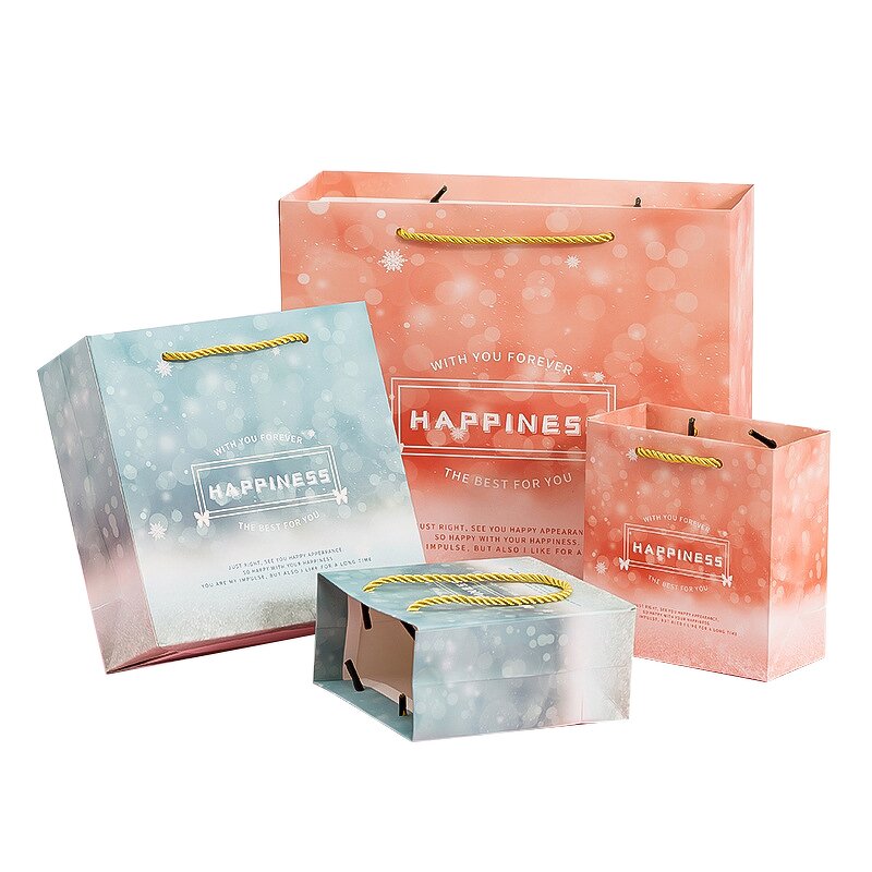 Shopping Paper Bag Factory - Wins Flying High Quality Black Cardboard Sample Bag Load-bearing