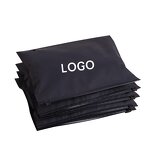Frosted Garment Bag Factory - Wins Flyinng Black Zipper Bag Garment Seal Pocket Plastic