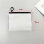 Jewelry Zipper Bag Factory - Wins Flying Hot Selling Small Frosted Package Reusable PVC Ziplock Pouch