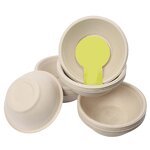 Biodegradable Paper Bowl Manufacturer - Wins Flying Bagasse Oval Salad Hot Soup Dessert Takeout Kraft Paper Bowl