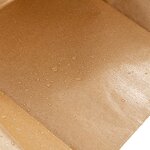 Sandwich Bags Factory - Flat Grease Proof Disposable Custom Pastry Paper Bag Kraft