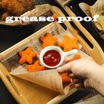 PE Coated Sandwich Paper Manufacturer - Wins Flying Custom Design Size Grease Proof Deli Burger Wrapping