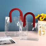 Waterproof Storage Bag Supplier - Wins Flying Pvc Shopping Tote Bag Transparent Packing Stand up Pouch