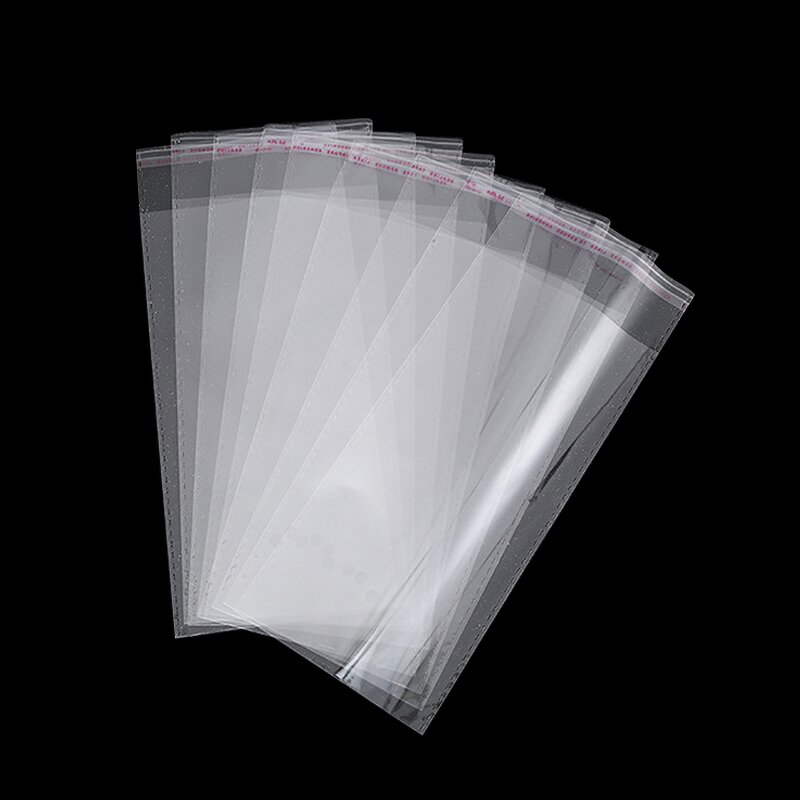 Clear Plastic Bags Supplier - Factory Price Customized Transparent Opp with Self Adhesive