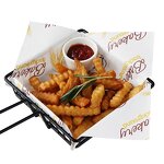 Greaseproof Wax Paper Supplier - Wholesale Customized Printed Logo Food Grade for Burger Fries