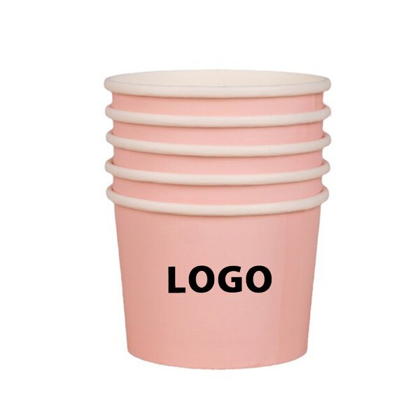 Paper Soup Bowl Manufacturer - Wins Flying Restaurant Use White 12oz Kraft Paper Soup Cups with Lids