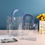 Waterproof Storage Bag Supplier - Wins Flying Pvc Shopping Tote Bag Transparent Packing Stand up Pouch