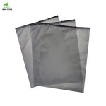 Custom Garment Packing Bag Manufacturer - with Ziplock Plastic Black Frosted Clothing Package Pouch