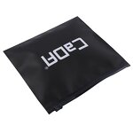Biodegradable Mailer Bag Supplier - Custom Poly Shipping Gold Foil Matte Black Plastic Ziplock Bags