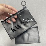 PVC Jewelry Zipper Bag Factory - Wins Flying Custom Logo Printing Frosted Clear Zip Lock Earrings Necklace