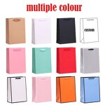 Shopping Paper Bag Factory - Wins Flying High Quality Black Cardboard Sample Bag Load-bearing