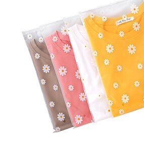 Sustainable Ziplock Bag Supplier - Custom Print Eco Friendly Waterproof PE Swimwear Frosted Clothing