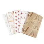 Wax Paper Manufacturer - Customized for Food Greaseproof Hamburger Sandwich Food Packaging