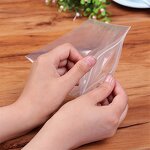 Eco Friendly Ziplock Bag Manufacturer - Wins Flying Resealable Clothes Packaging Frosted Plastic Pe Zip Lock
