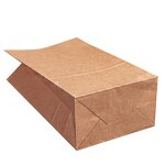Sandwich Bags Factory - Flat Grease Proof Disposable Custom Pastry Paper Bag Kraft