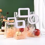 PVC Tote Bags Manufacturer - Hot Sell Lady Fashion Transparent Clear Large Beach Bag