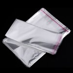 Clear Plastic Bags Supplier - Factory Price Customized Transparent Opp with Self Adhesive