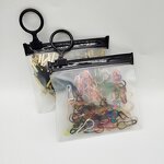 Plastic Jewelry Packaging Supplier - Wins Flying Wholesale Custom Transparent Small Pvc Pouch Clear Cosmetic Bags