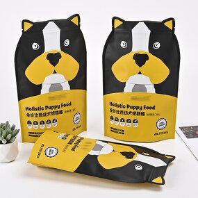 Custom Stand up Pouch Supplier - Wins Flying Pet Cat Food Bag Square Bottom Eight-side Seal Packaging