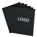 Custom Garment Packing Bag Manufacturer - with Ziplock Plastic Black Frosted Clothing Package Pouch