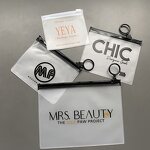 Jewelry Zipper Bag Factory - Wins Flying Hot Selling Small Frosted Package Reusable PVC Ziplock Pouch
