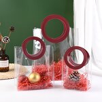 PVC Tote Bag Manufacturer - Custom Logo Clear Transparent Waterproof with Zipper and Pocket