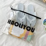 Cosmetic Ring Packaging Manufacturer - Wins Flying in Stock Custom Small Plastic Necklace Jewelry Waterproof Zipper