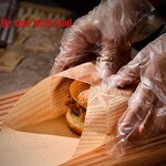 Hamburger Deli Paper Supplier - Wins Flying Custom Logo Printing Grease Proof Tissue Wrapper Burger Wrap
