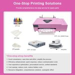 DTF Printer Machine Supplier - A3 Roll with Oven for Heat Transfer Film
